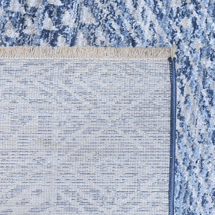 Denim Blue Turkish Rug 5X8 FT