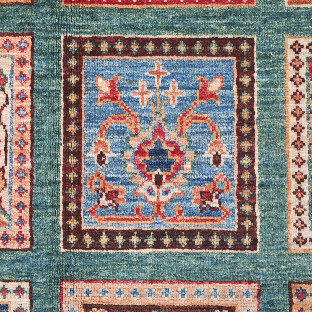 Khurjin Handmade Rug  9.11X6.9 FT