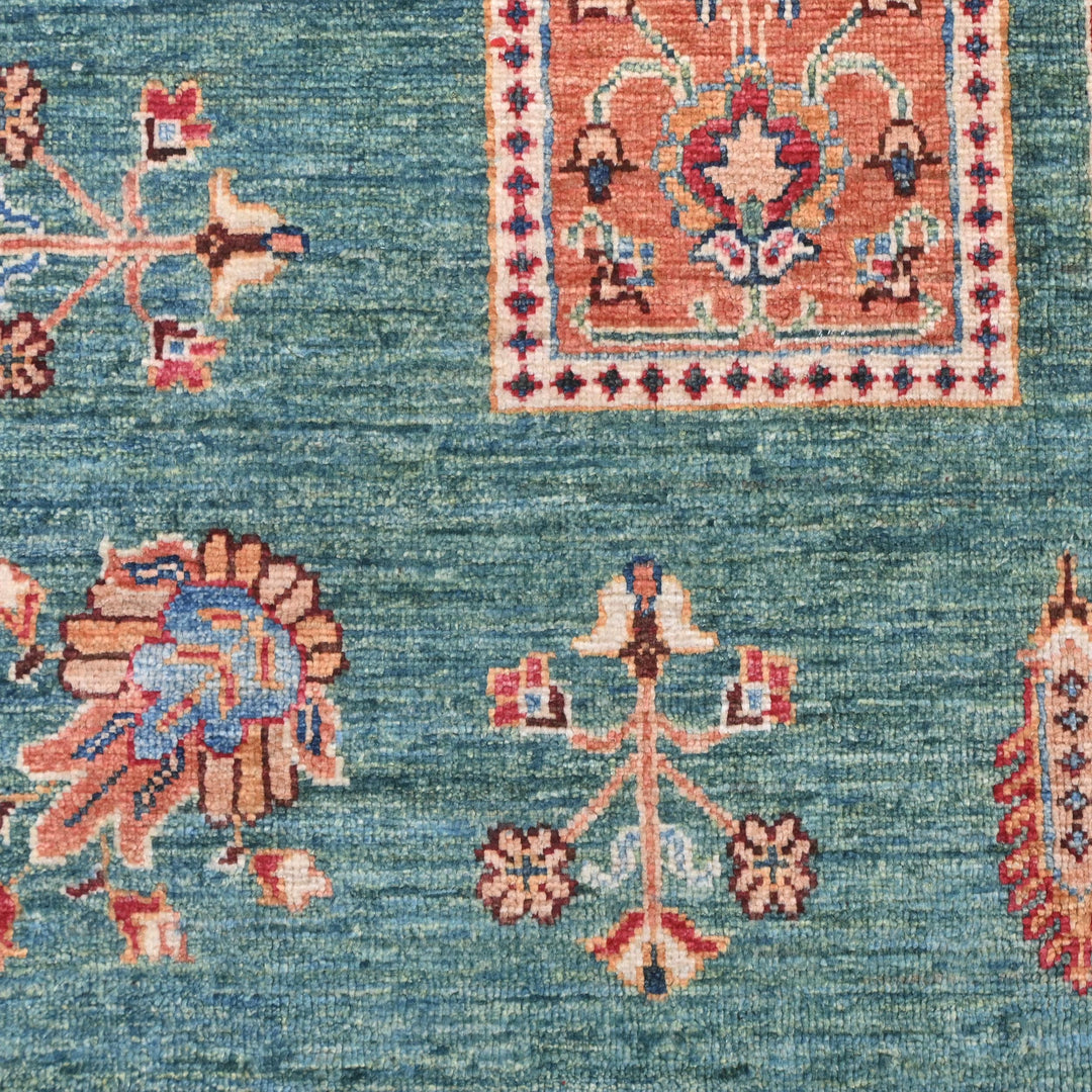 Khurjin Handmade Rug  9.11X6.9 FT