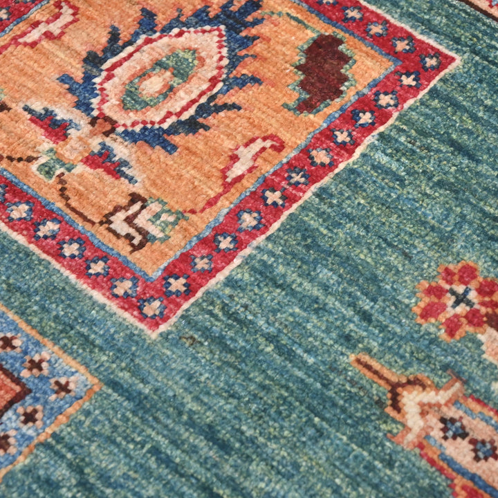 Khurjin Handmade Rug  9.11X6.9 FT