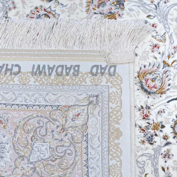 Blush Pink Persian Khas Rug 5X8 FT