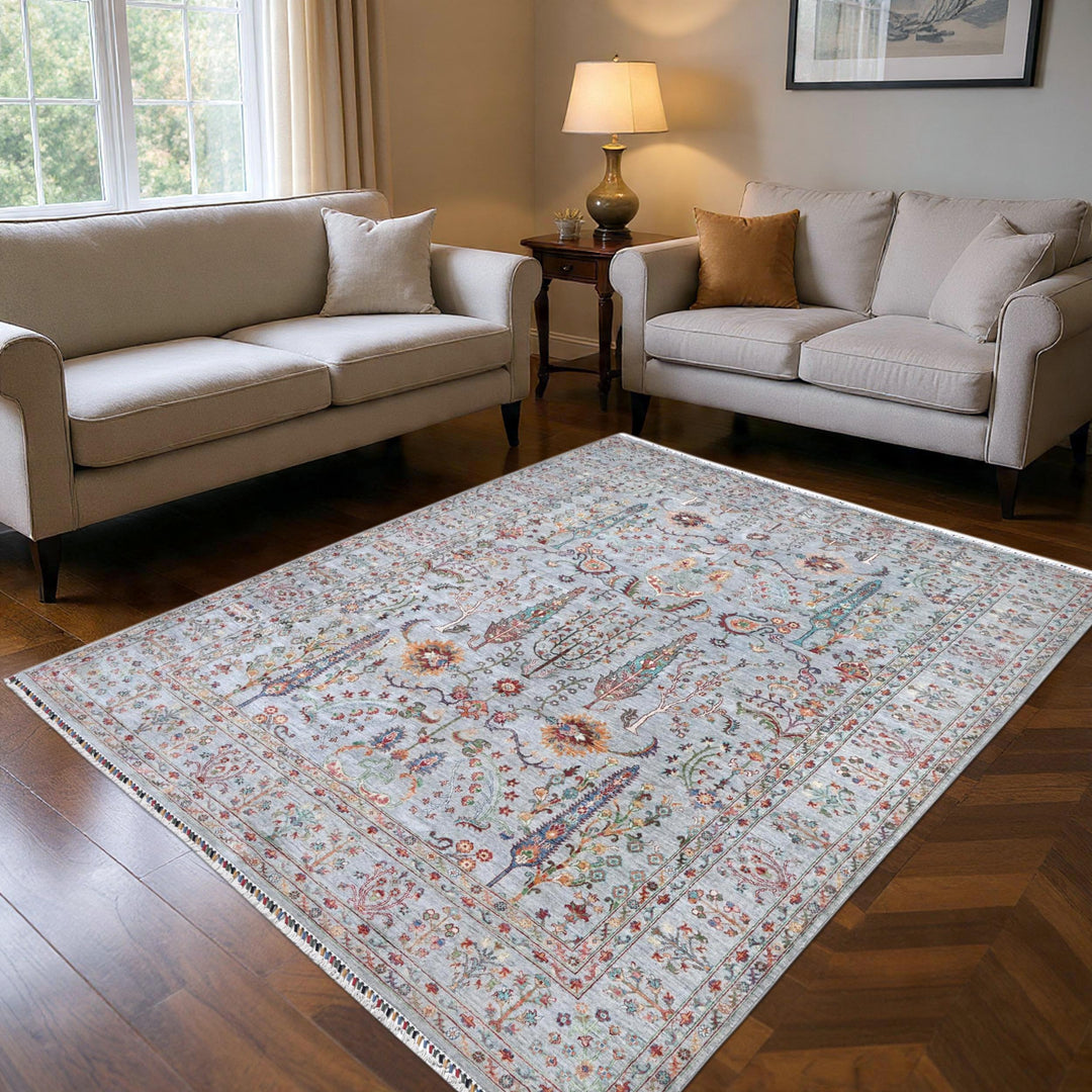 Khurjin Handmade Rug  9.10X8.9 FT