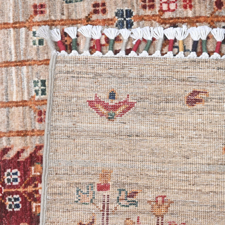 Khurjin Handmade Rug  9.9X6.9 FT