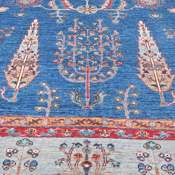 Khurjin Handmade Rug  10X6.9 FT