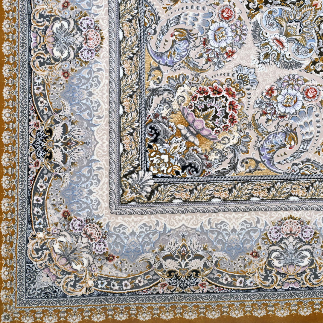 Golden Amber Persian Rug 7x10 FT
