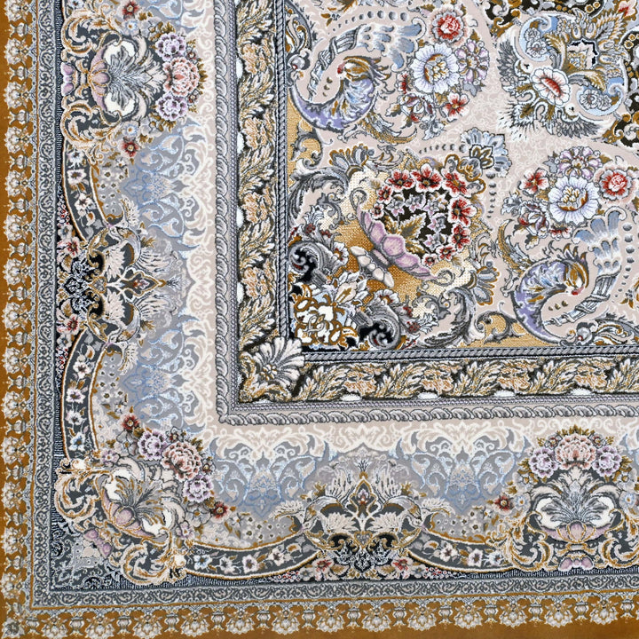 Golden Amber Persian Rug 7x10 FT
