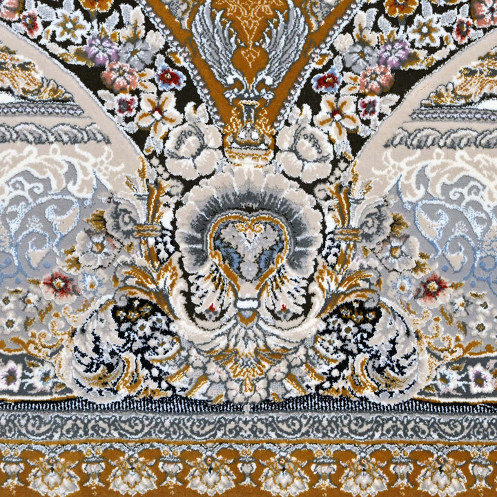 Golden Amber Persian Rug 7x10 FT