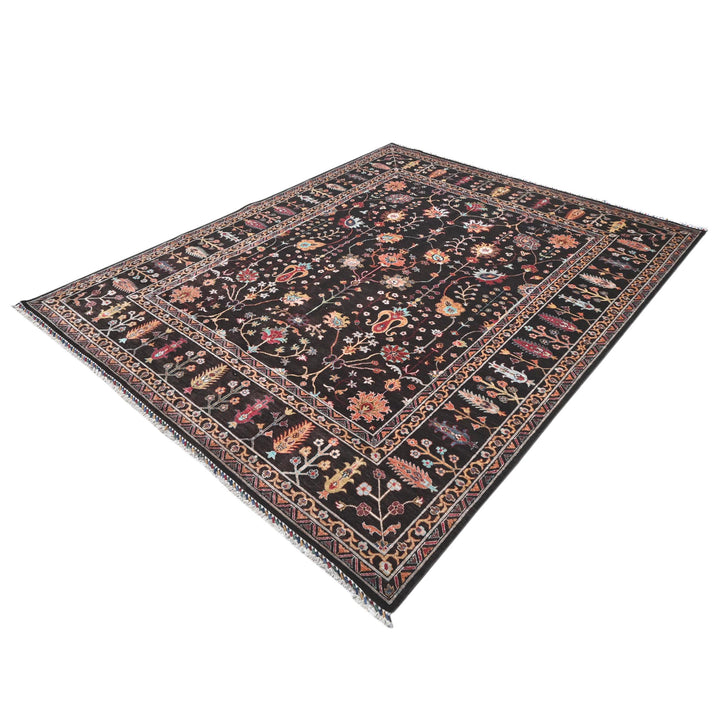 Khurjin Handmade Rug  9.11X8.1 FT