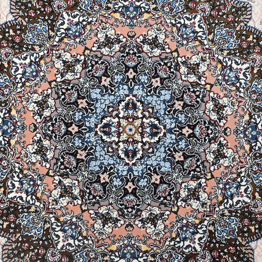 Ivory Taupe Persian Rug 7x10 FT