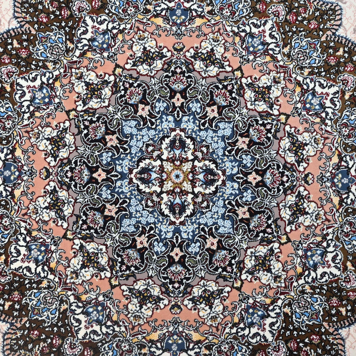 Ivory Taupe Persian Rug 7x10 FT