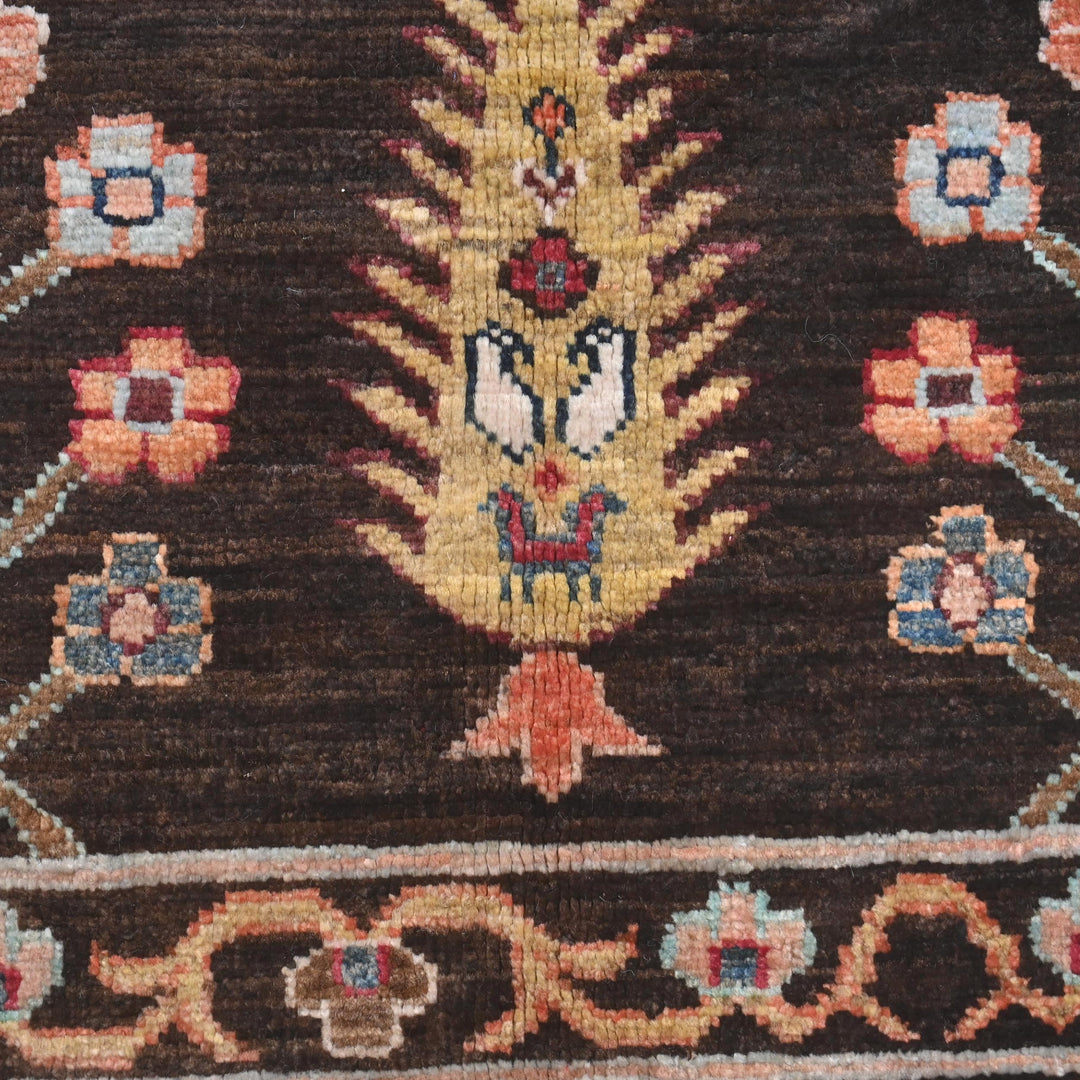 Khurjin Handmade Rug  9.11X8.1 FT