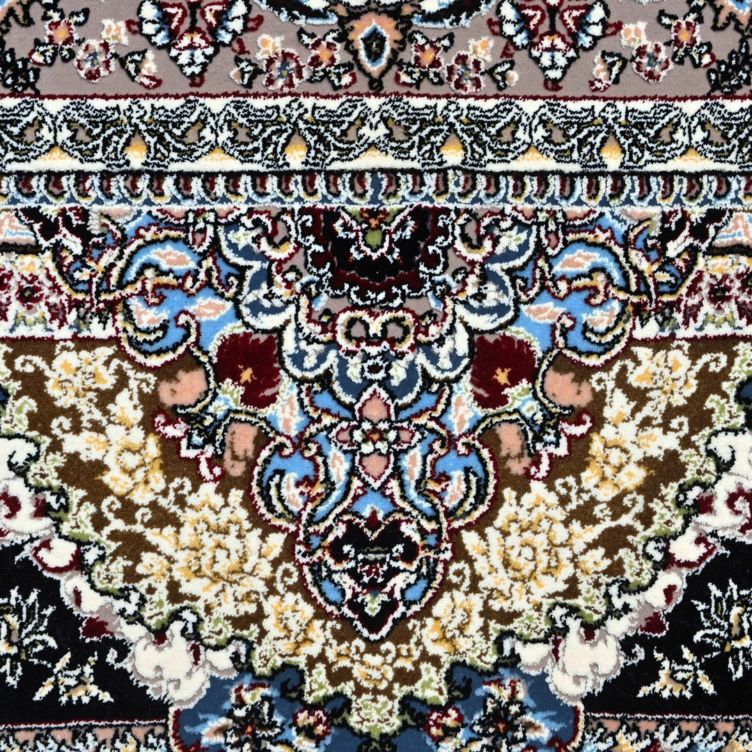 Ivory Taupe Persian Rug 7x10 FT