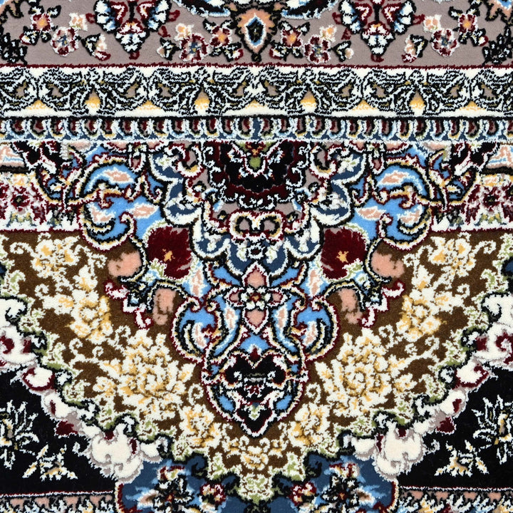 Ivory Taupe Persian Rug 7x10 FT