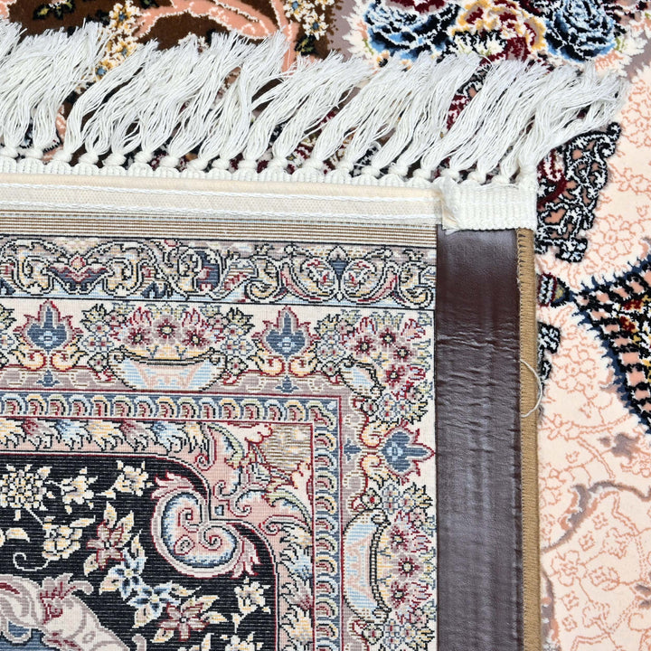 Ivory Taupe Persian Rug 7x10 FT