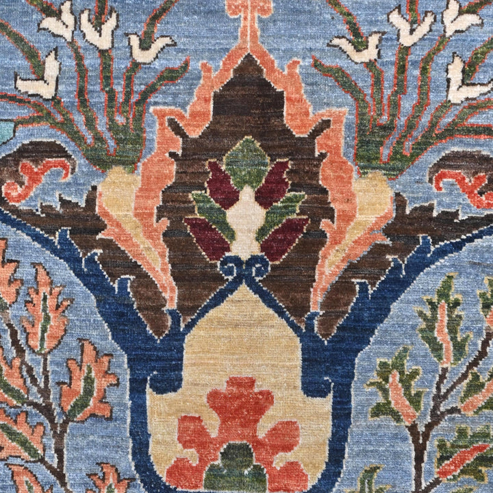 Oushak Handmade Rug 9.11X8 FT