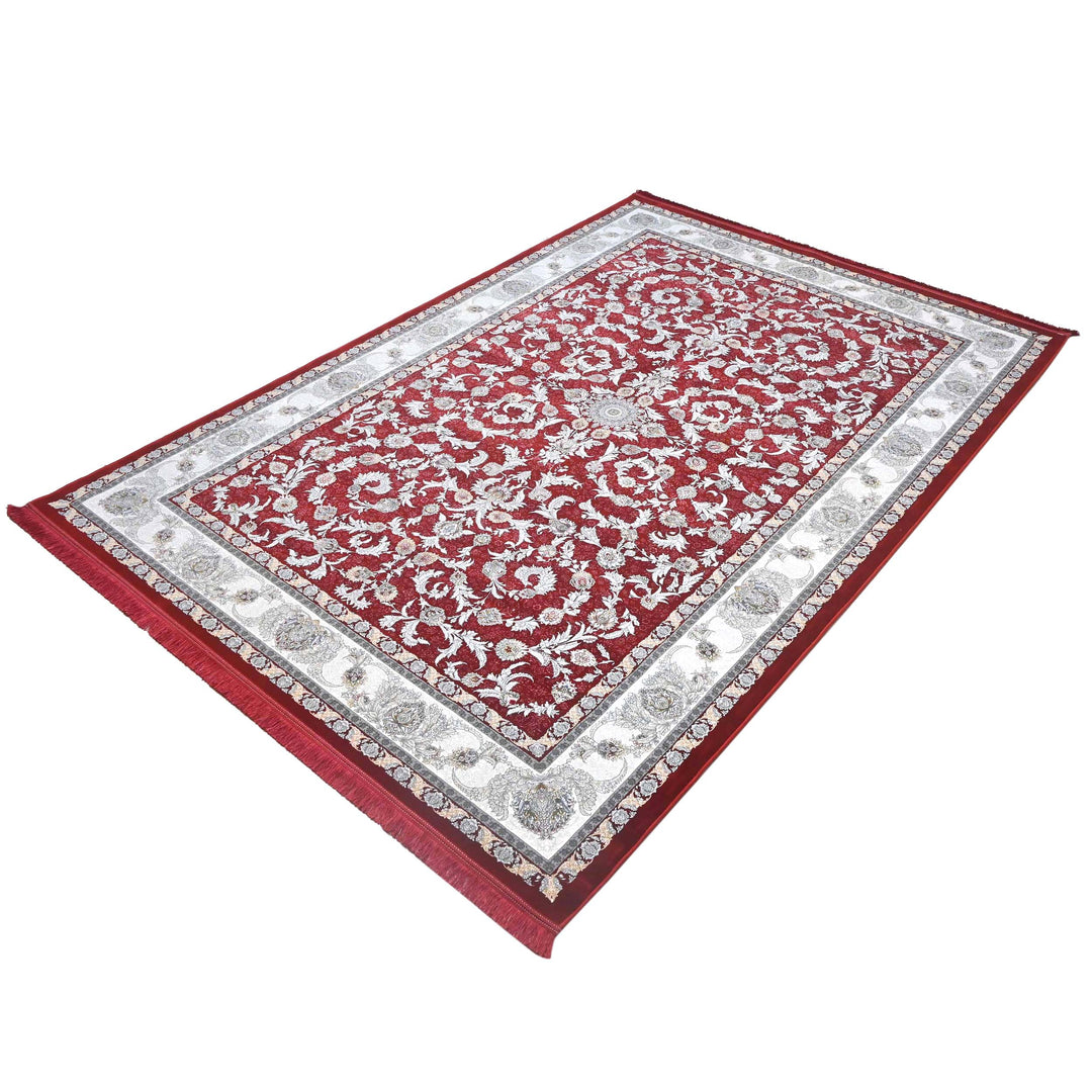 Crimson Red Persian Rug 7x10 FT