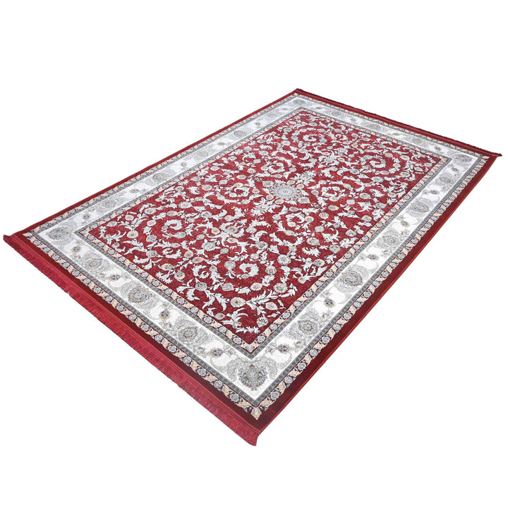 Crimson Red Persian Rug 7x10 FT