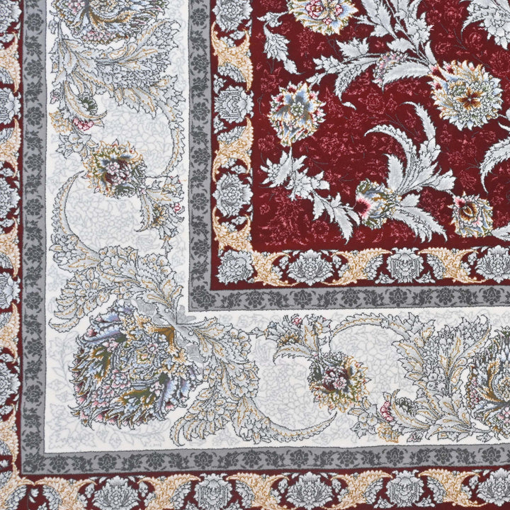 Crimson Red Persian Rug 7x10 FT