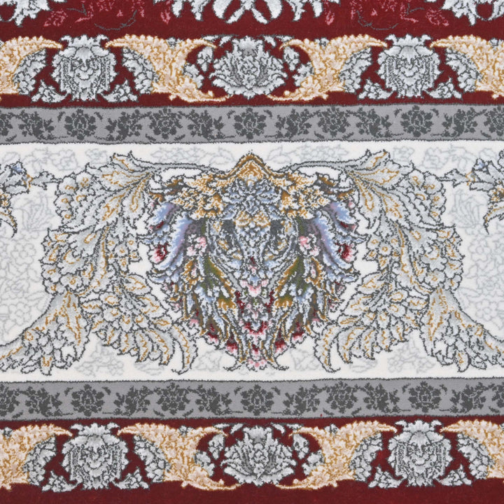 Crimson Red Persian Rug 7x10 FT
