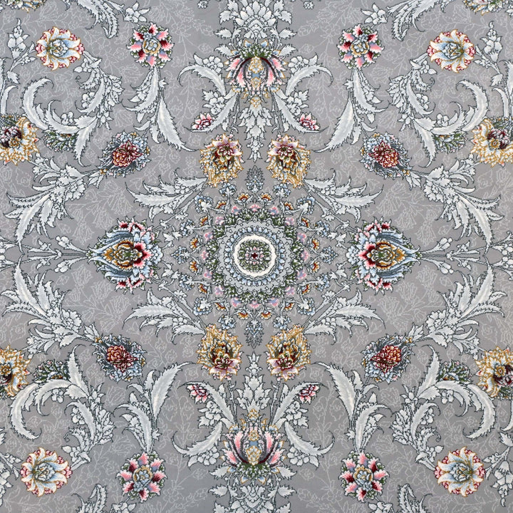 Silver Grey Persian Rug 7x10 FT