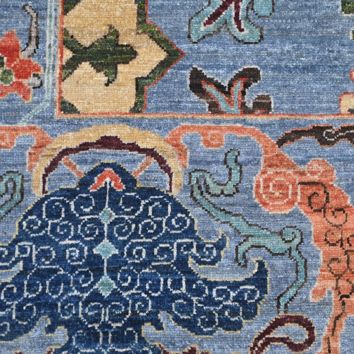 Oushak Handmade Rug 9.11X8 FT