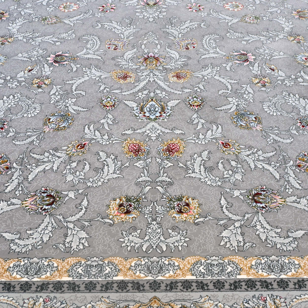Silver Grey Persian Rug 7x10 FT