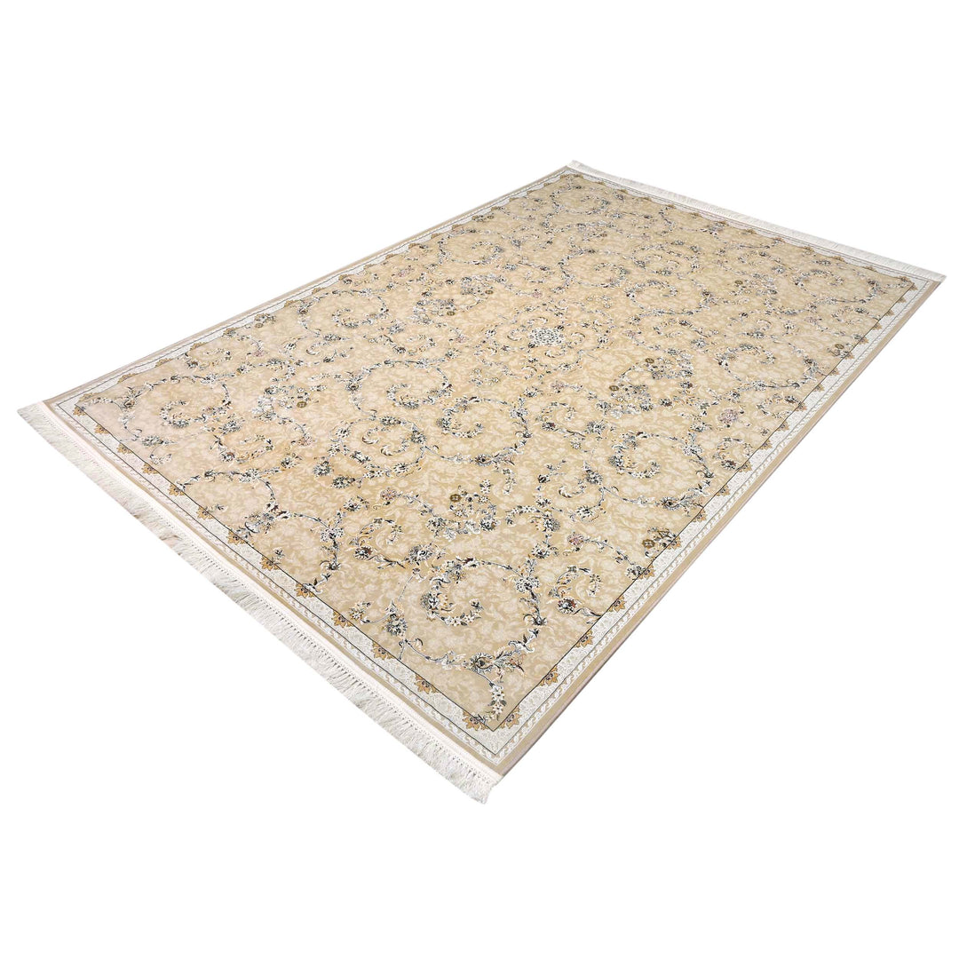 Ivory Cream Persian Rug 7x10 FT