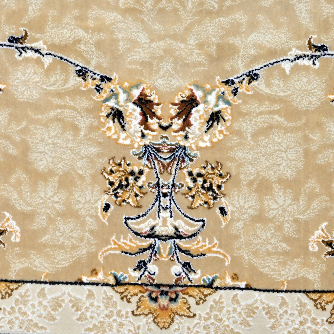 Ivory Cream Persian Rug 7x10 FT