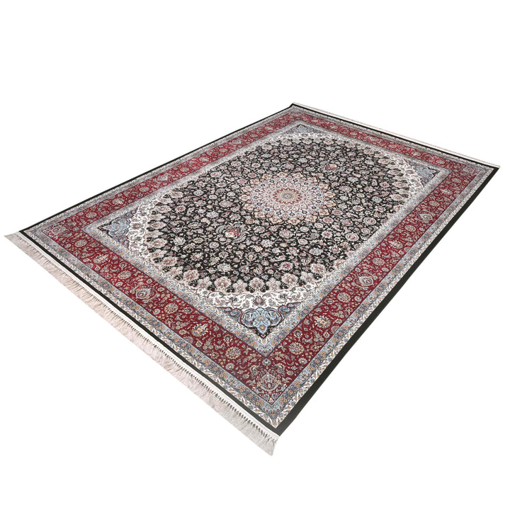 Black & Red Fine Persian 8.5x11.5 FT