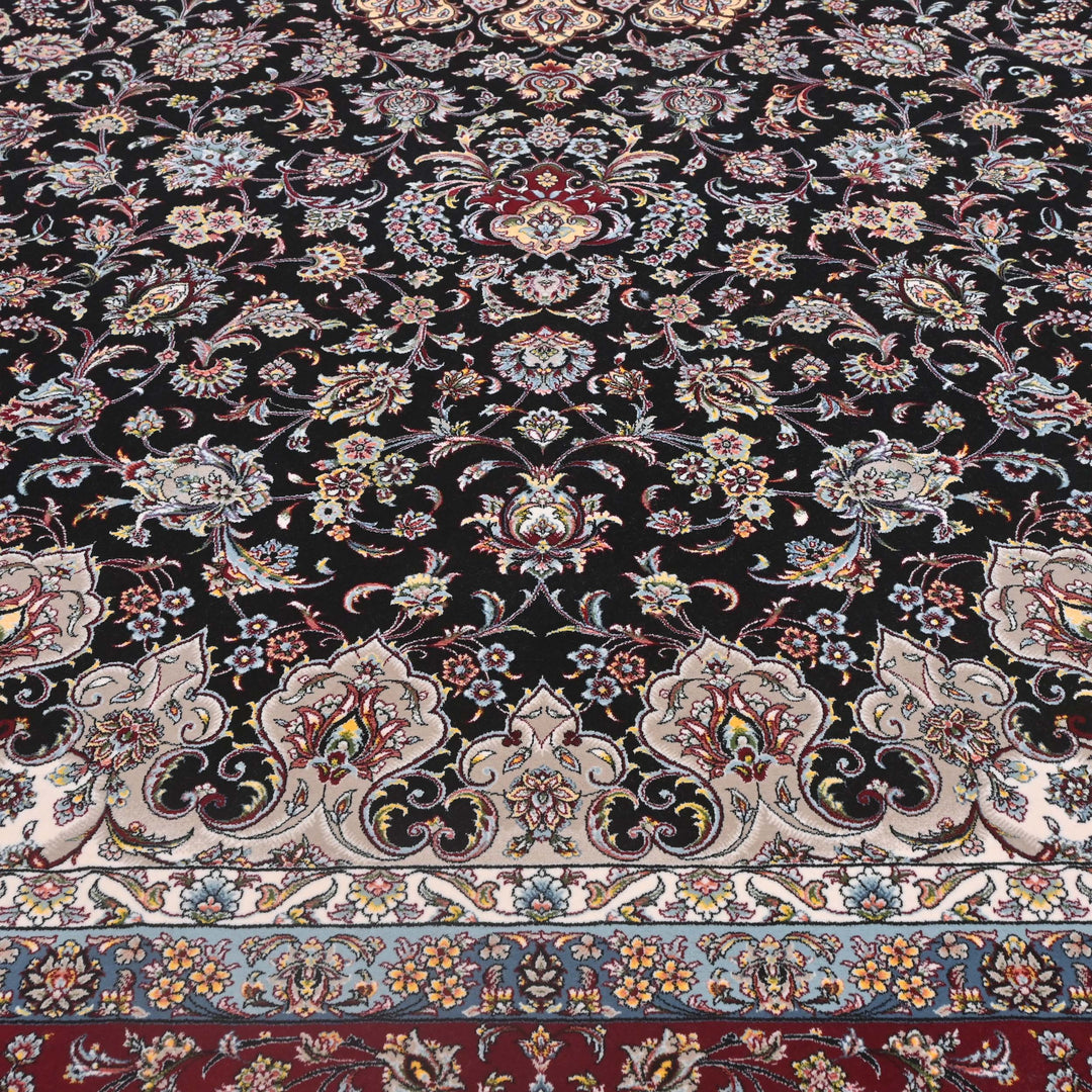 Black & Red Fine Persian 8.5x11.5 FT