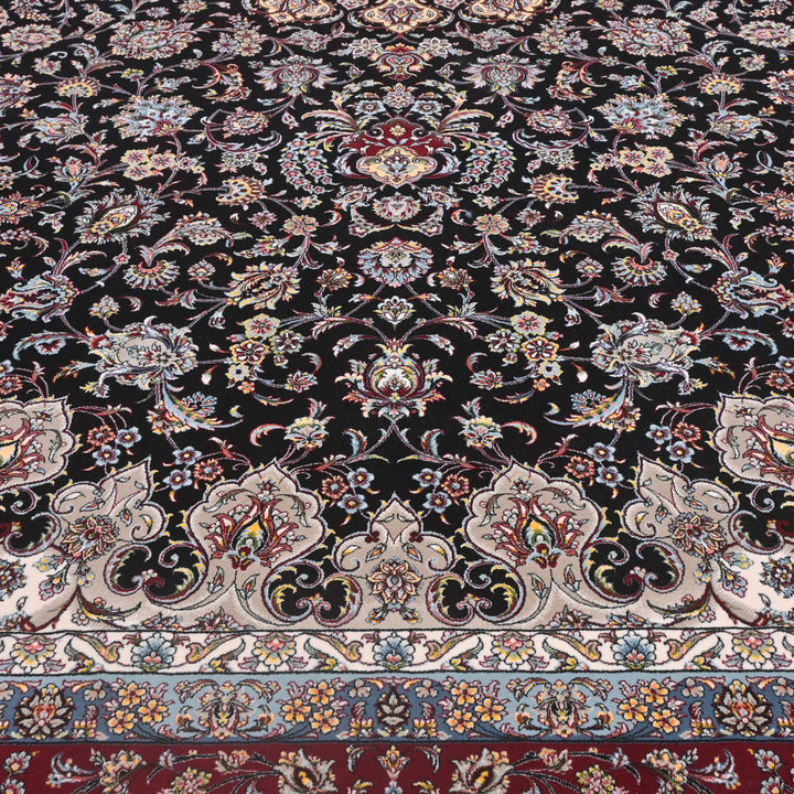 Black & Red Fine Persian 8.5x11.5 FT