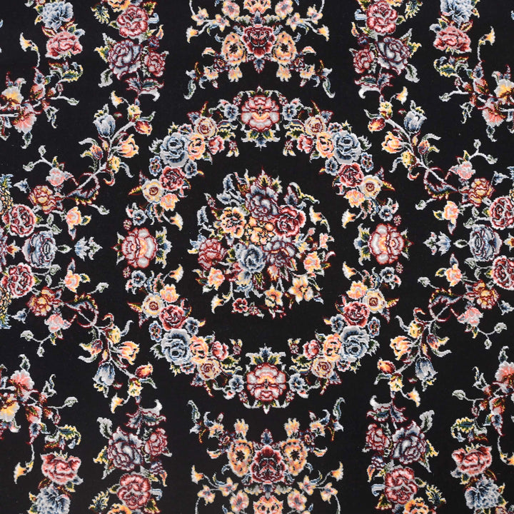 Jet Black Fine Persian 8.5x11.5 FT
