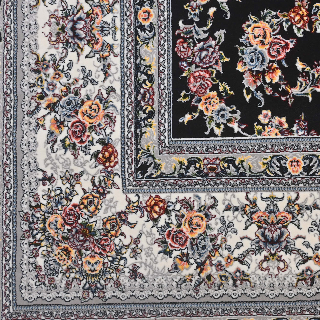 Jet Black Fine Persian 8.5x11.5 FT
