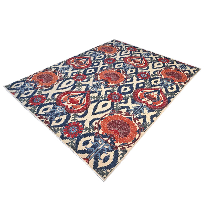 Suzzani Handmade Rug  8x10 FT