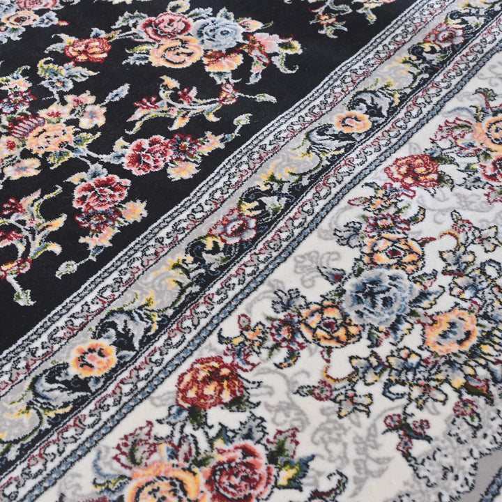 Jet Black Fine Persian 8.5x11.5 FT