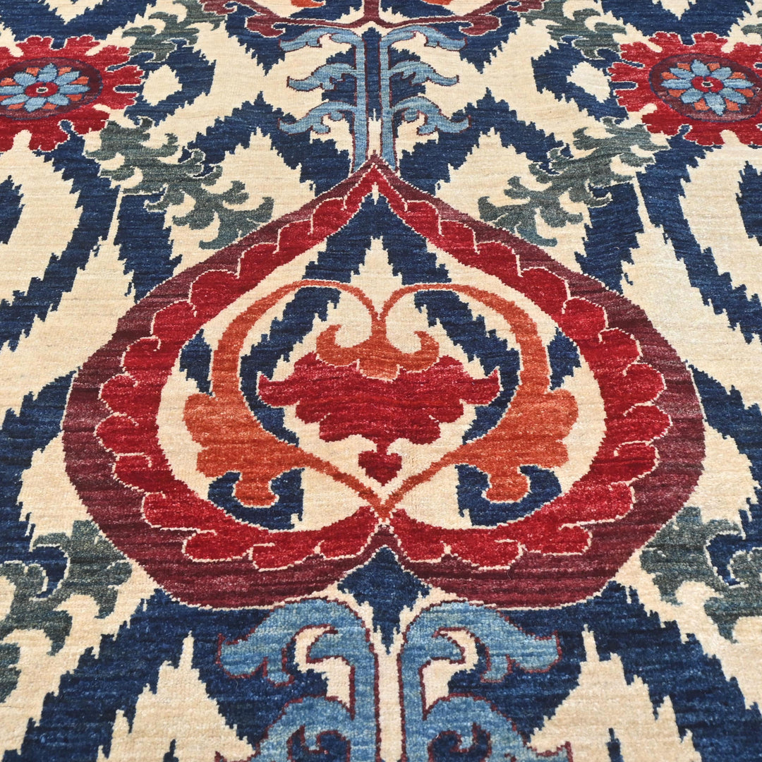 Suzzani Handmade Rug  8x10 FT