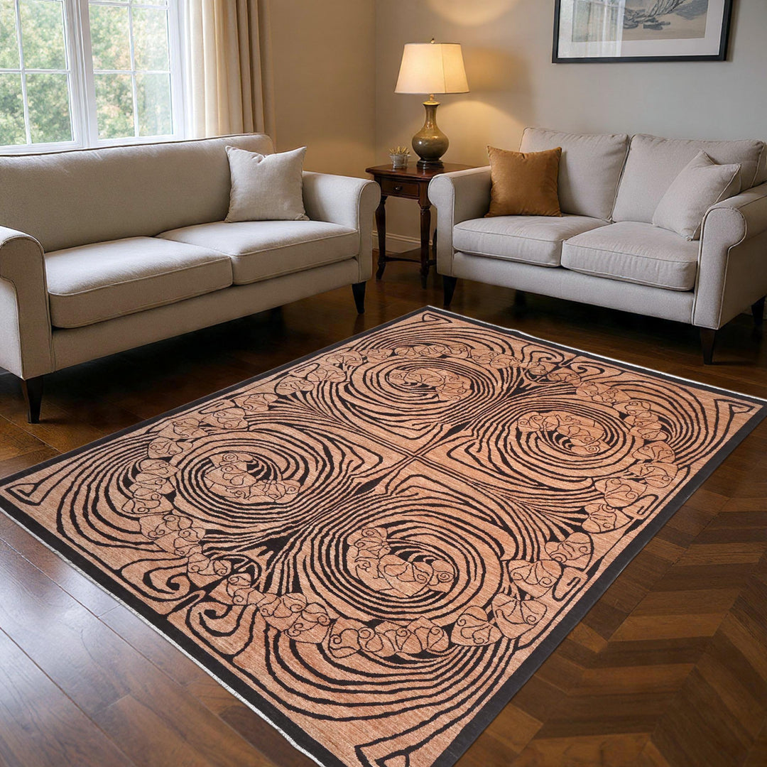 Khurjin Handmade Rug  9.9X7.11 FT