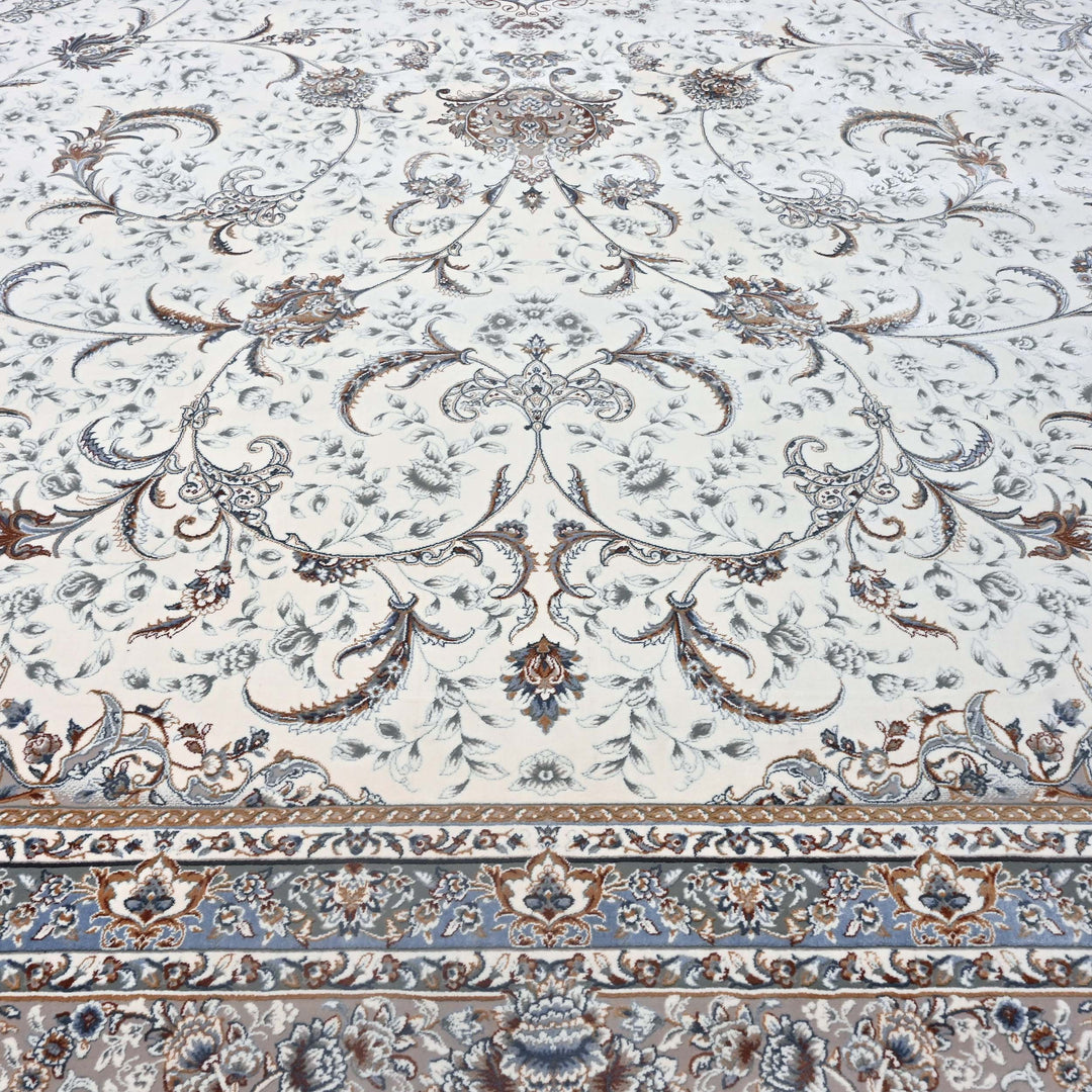 Ivory Cream Fine Persian 8.5x11.5 FT