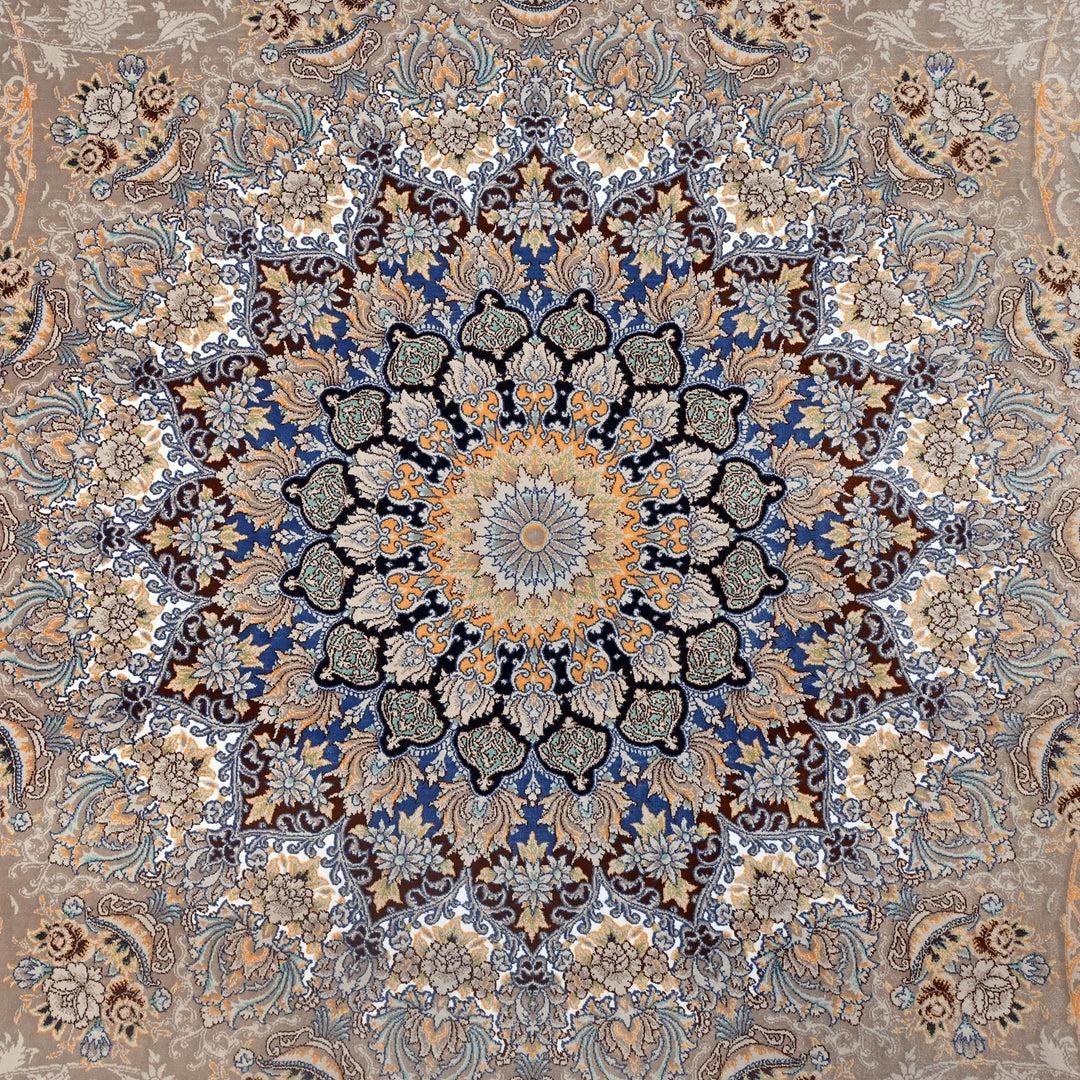 Grey & Beige Fine Persian 8.5x11.5 FT