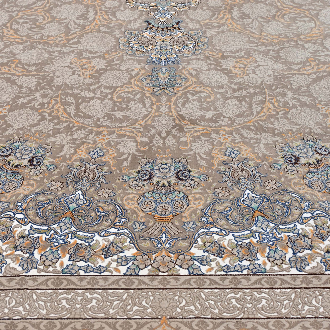 Grey & Beige Fine Persian 8.5x11.5 FT