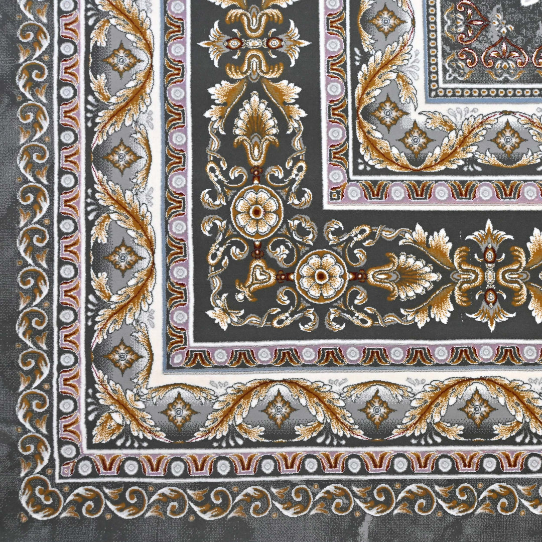 Dark Grey Fine Persian 8.5x11.5 FT