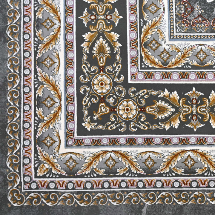 Dark Grey Fine Persian 8.5x11.5 FT