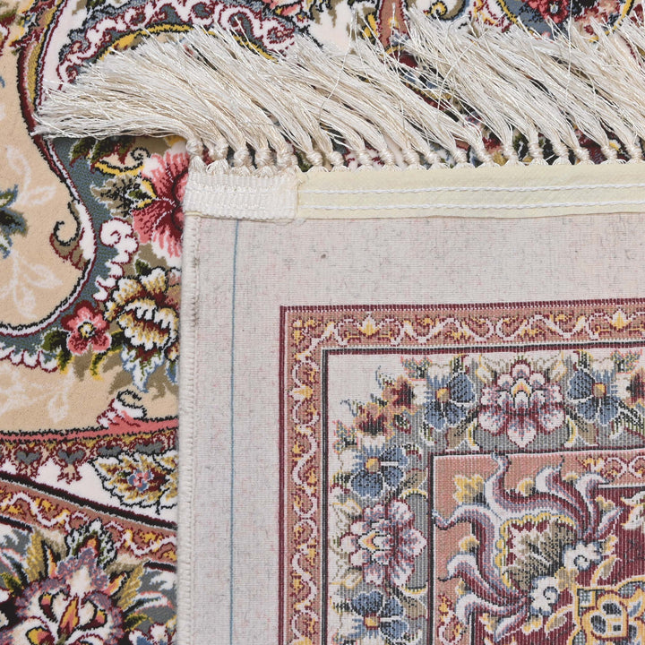 Ivory & Red Fine Persian 8.5x11.5 FT
