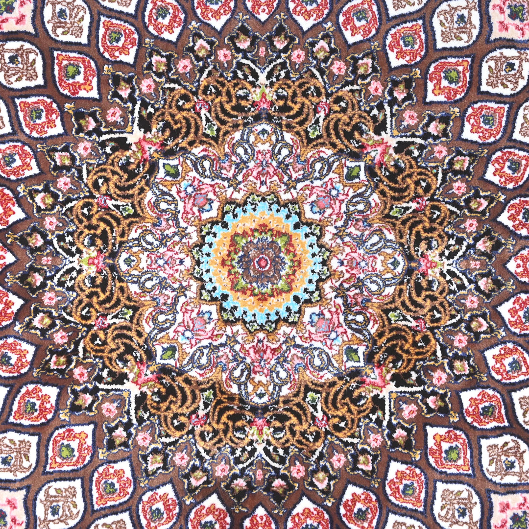 Supreme Fine Persian Silk Rug 4X6 Ft