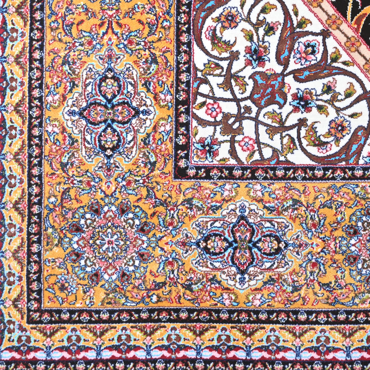 Supreme Fine Persian Silk Rug 4X6 Ft