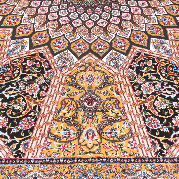 Supreme Fine Persian Silk Rug 4X6 Ft