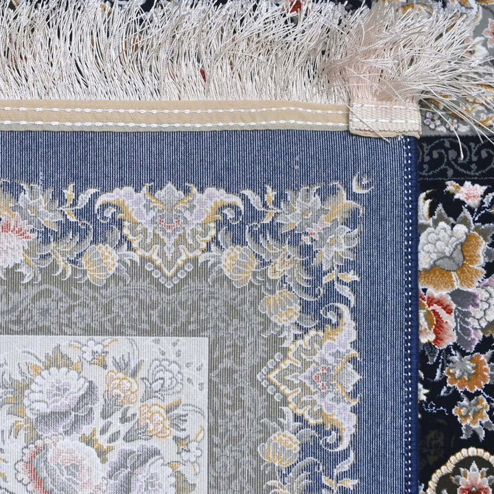 Silver & Black Fine Persian 8.5x11.5 FT