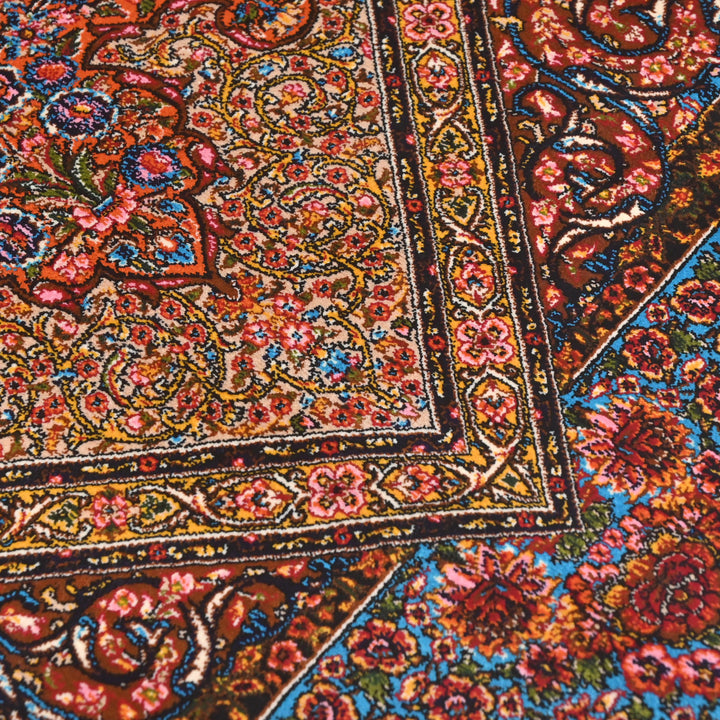 Supreme Fine Persian Silk Rug 4X6 Ft