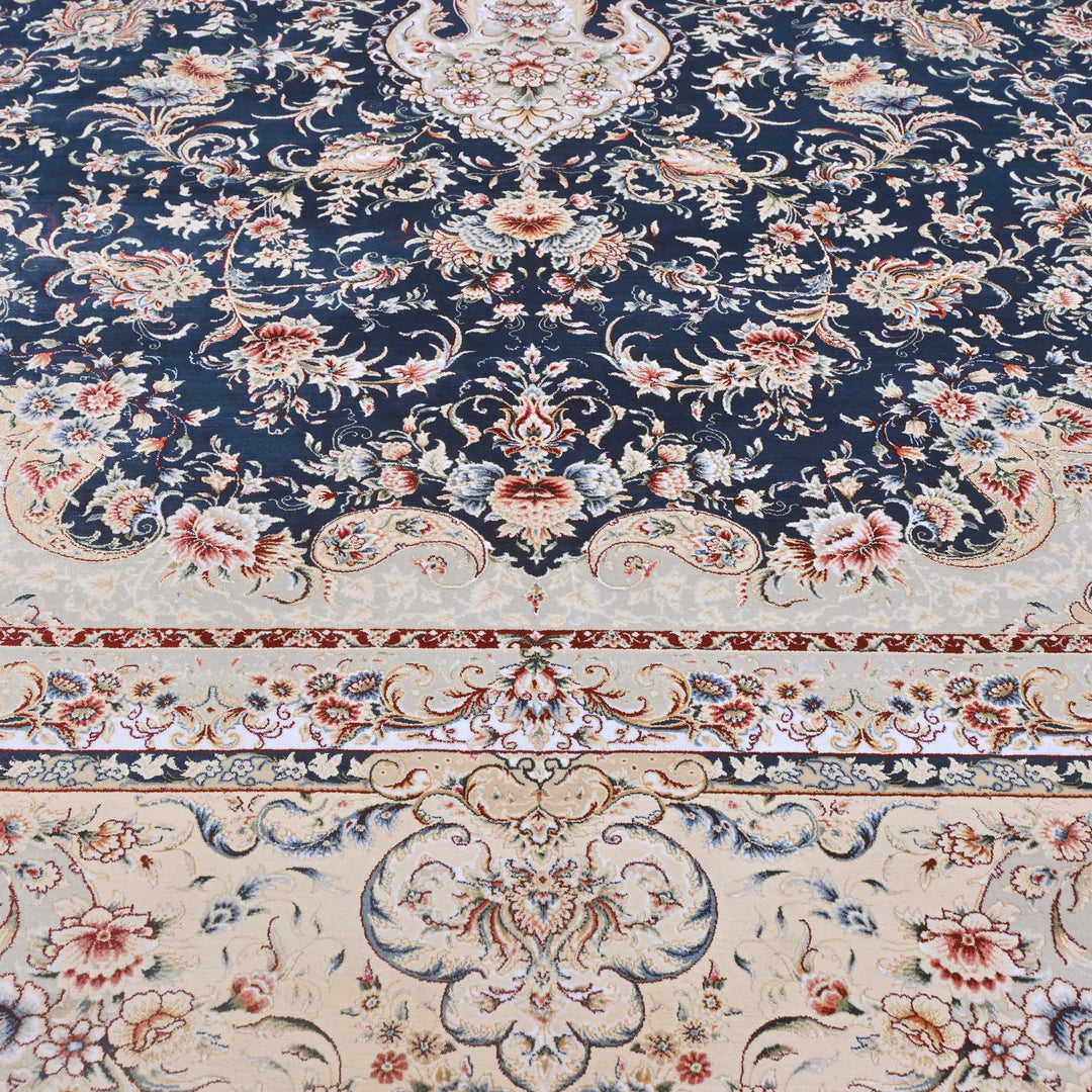 Navy Blue Fine Persian 8.5x11.5 FT