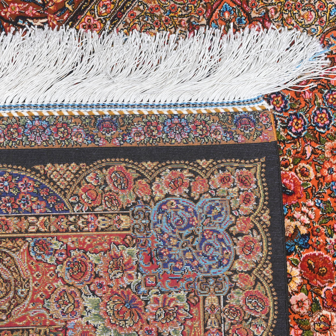 Supreme Fine Persian Silk Rug 4X6 Ft